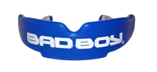 Bad Boy MMA Pro Series Gum Shield Mouth Guard Blue Adul With Free Case